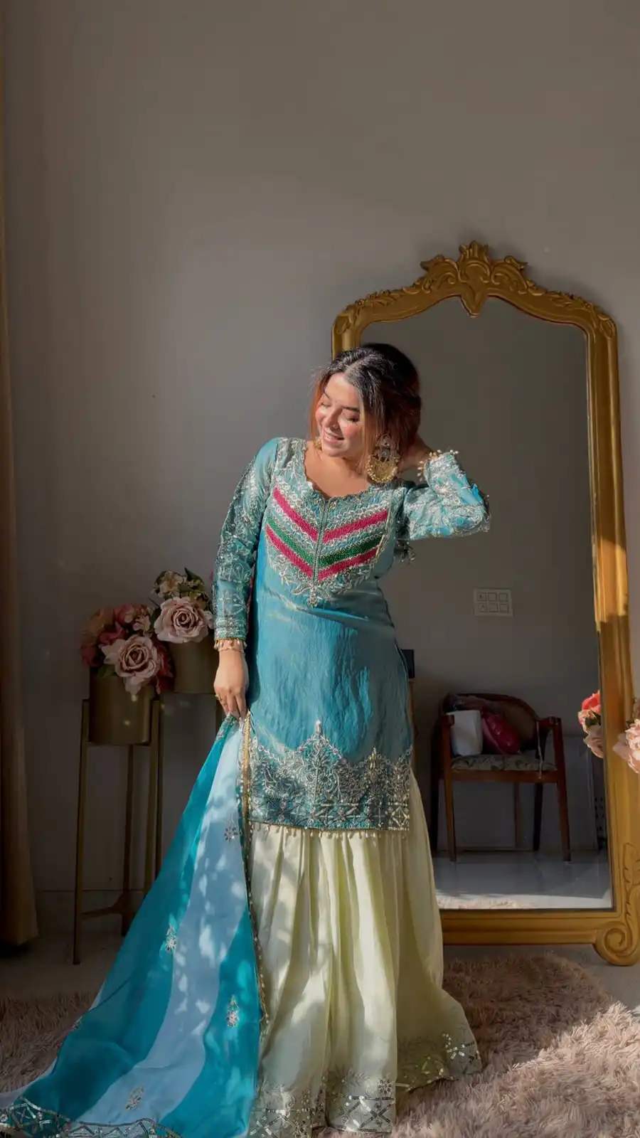 ZC NEHA Blue Mox Fendy Salwar Suit with Embroidery Work & Sequins Work. Get it for ₹2449. Delivery 4-6 Working Days. Shop now. | Jump Suits, Salwar suit, Casual Suits, Creative suits, Designer Suits, Palazzo Suits, Party Wear Suits, Patiala Suits, Straight Suits