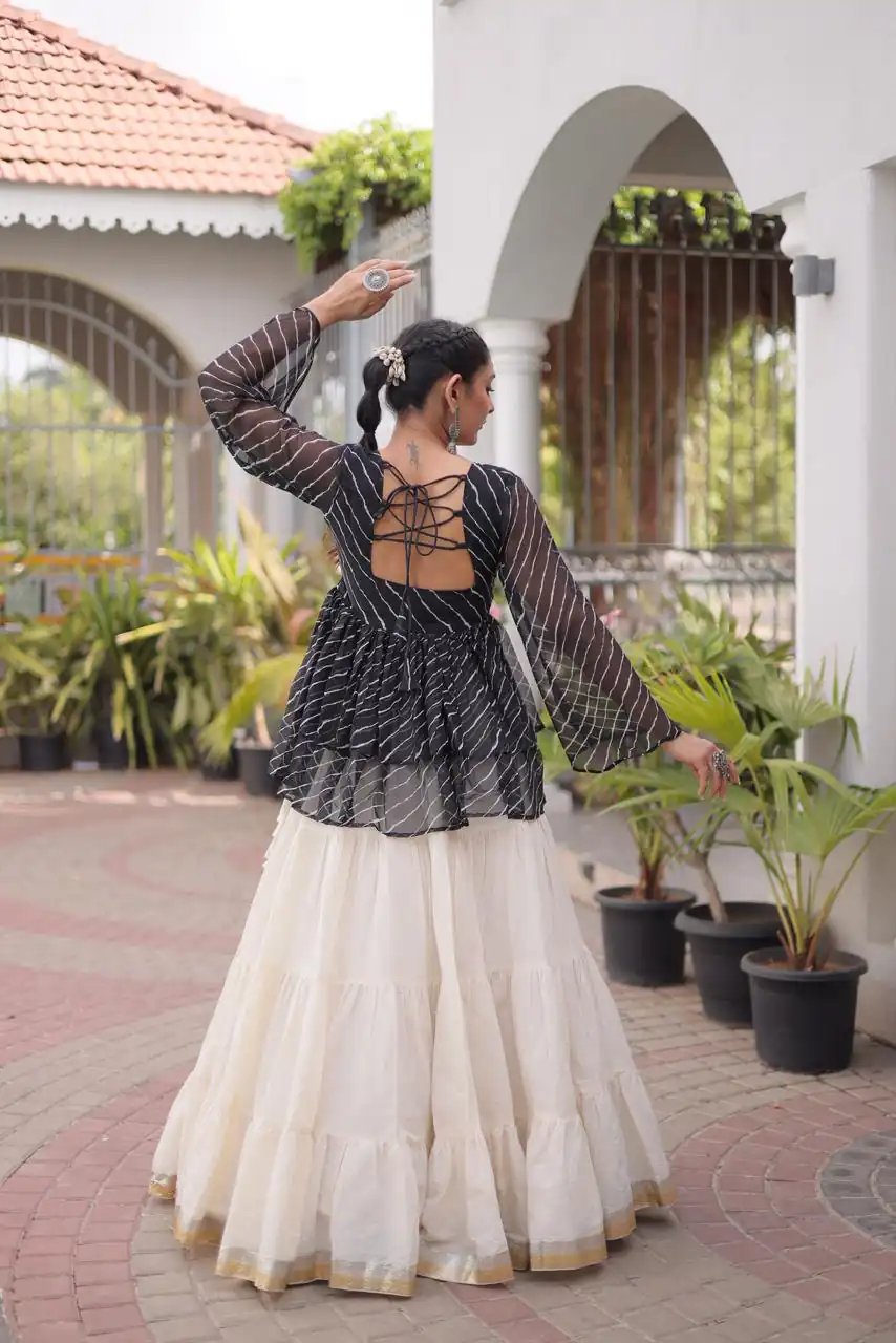 KA 5074 Black Kora Cotton Lehenga Choli erfect for Wedding, Party, Haldi, Traditional Day, Makar Sankranti – . Special Price ₹2849. Delivery 4-6 Working | Lehenga, Bollywood Lehenga, Creative Lehenga, Designer Lehenga, Embroidered Lehenga, Party Wear Lehenga