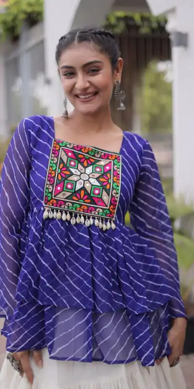 KA 5074 Blue Kora Cotton Lehenga Choli erfect for Wedding, Party, Haldi, Traditional Day, Makar Sankranti – . Special Price ₹2849. Delivery 4-6 Working | Lehenga, Bollywood Lehenga, Creative Lehenga, Designer Lehenga, Embroidered Lehenga, Party Wear Lehenga