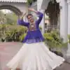 KA 5074 Blue Kora Cotton Lehenga Choli erfect for Wedding, Party, Haldi, Traditional Day, Makar Sankranti – . Special Price ₹2849. Delivery 4-6 Working | Lehenga, Bollywood Lehenga, Creative Lehenga, Designer Lehenga, Embroidered Lehenga, Party Wear Lehenga