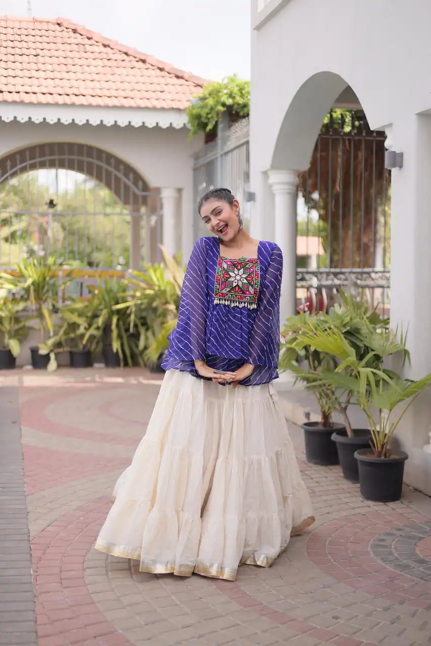 KA 5074 Blue Kora Cotton Lehenga Choli erfect for Wedding, Party, Haldi, Traditional Day, Makar Sankranti – . Special Price ₹2849. Delivery 4-6 Working | Lehenga, Bollywood Lehenga, Creative Lehenga, Designer Lehenga, Embroidered Lehenga, Party Wear Lehenga