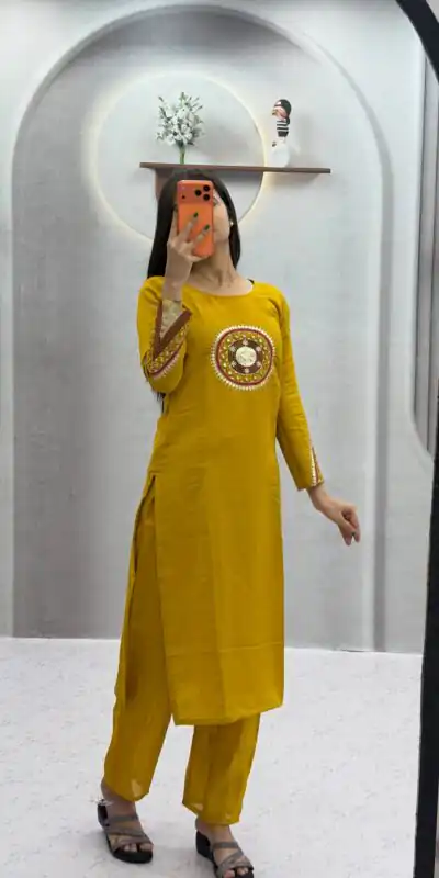 PC 598 Mustered Roman Silk Salwar Suit with Sequins Work & Embroidery Work. Available at ₹2099 only. Delivery 4-6 Working Days. Shop now. | Jump Suits, Salwar suit, Casual Suits, Creative suits, Designer Suits, Palazzo Suits, Party Wear Suits, Patiala Suits, Straight Suits