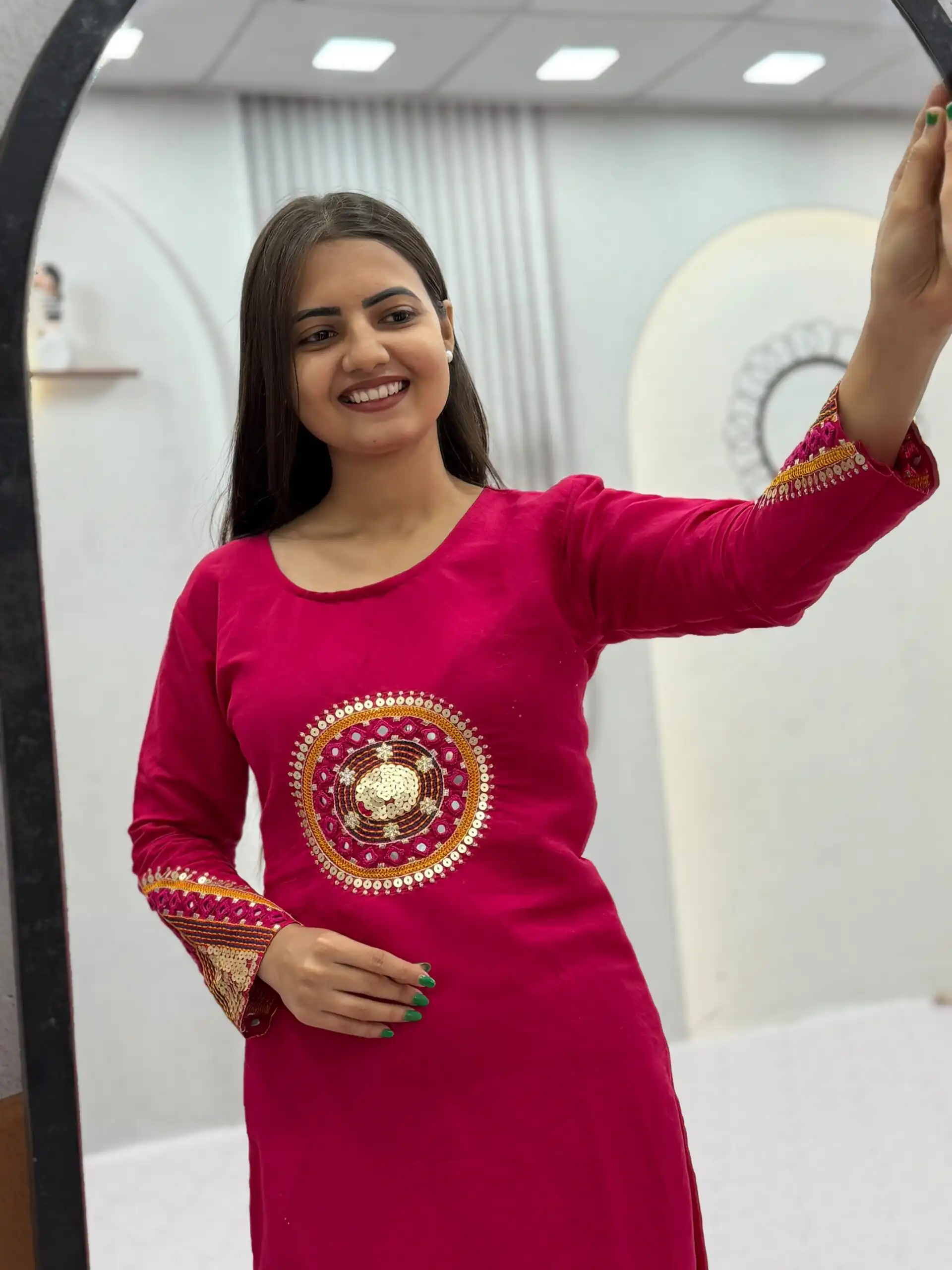 PC 598 Pink Roman Silk Salwar Suit with Sequins Work & Embroidery Work. Available at ₹2099 only. Delivery 4-6 Working Days. Shop now. | Jump Suits, Salwar suit, Casual Suits, Creative suits, Designer Suits, Palazzo Suits, Party Wear Suits, Patiala Suits, Straight Suits