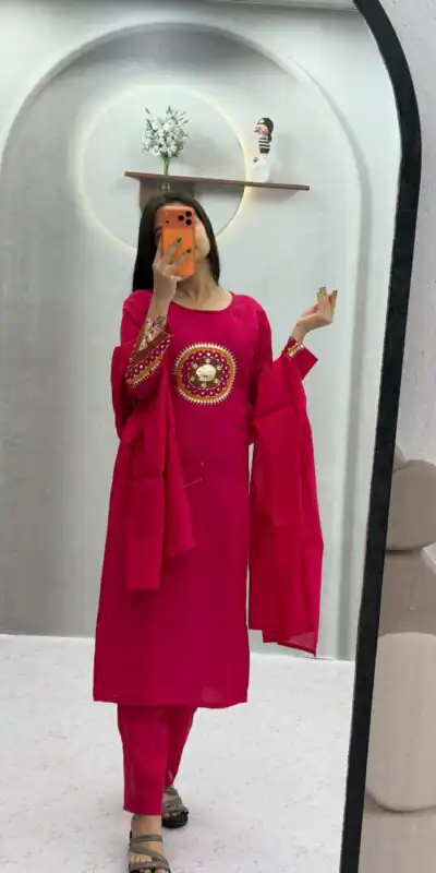 PC 598 Pink Roman Silk Salwar Suit with Sequins Work & Embroidery Work. Available at ₹2099 only. Delivery 4-6 Working Days. Shop now. | Jump Suits, Salwar suit, Casual Suits, Creative suits, Designer Suits, Palazzo Suits, Party Wear Suits, Patiala Suits, Straight Suits