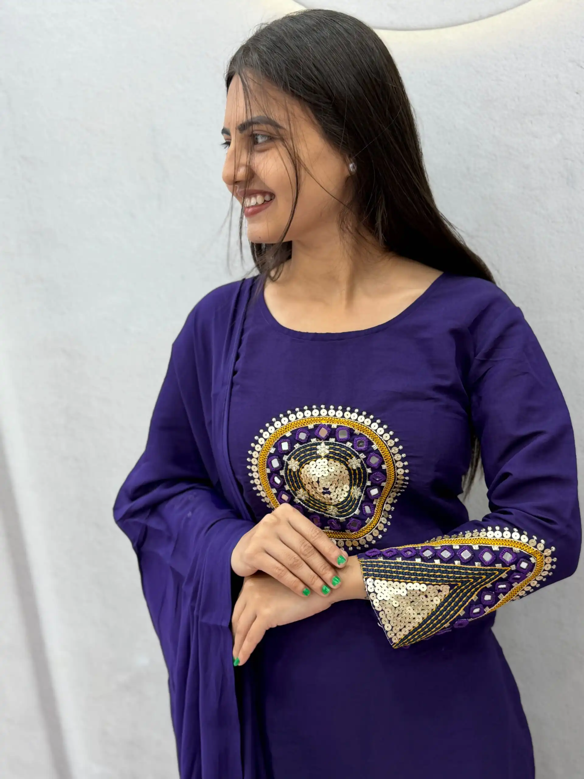 PC 598 Purple Roman Silk Salwar Suit with Sequins Work & Embroidery Work. Available at ₹2099 only. Delivery 4-6 Working Days. Shop now. | Jump Suits, Salwar suit, Casual Suits, Creative suits, Designer Suits, Palazzo Suits, Party Wear Suits, Patiala Suits, Straight Suits