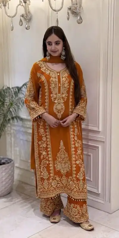 SRK 5365 Mastered Faux Georgette Salwar Suit erfect for Wedding, Party, Mehendi, Pongal, Reception – . Available at ₹2449 only. Delivery 4-6 Working Days | Jump Suits, Salwar suit, Casual Suits, Creative suits, Designer Suits, Palazzo Suits, Party Wear Suits, Patiala Suits, Straight Suits