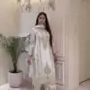 SRK 5365 White Faux Georgette Salwar Suit erfect for Wedding, Party, Mehendi, Pongal, Reception – . Available at ₹2449 only. Delivery 4-6 Working Days | Jump Suits, Salwar suit, Casual Suits, Creative suits, Designer Suits, Palazzo Suits, Party Wear Suits, Patiala Suits, Straight Suits