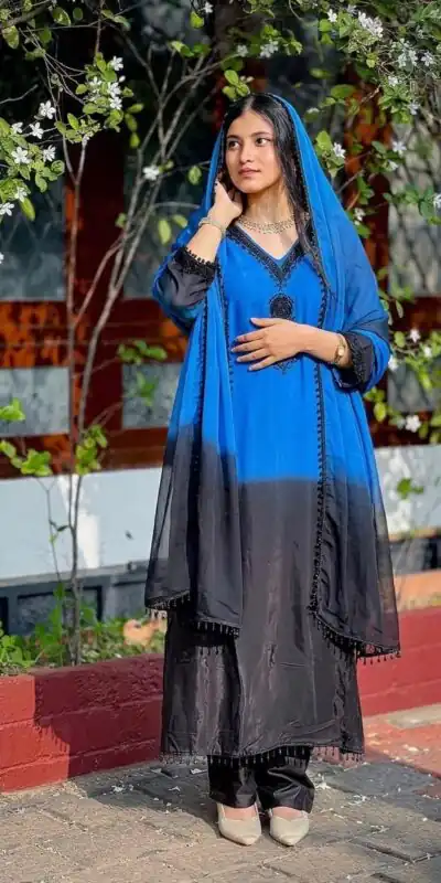 SR 1710 Blue French Crep Silk Salwar Suit Perfect for Wedding, Party, Engagement, Baisakhi, Pongal – . Special Price ₹2149. Delivery 4-6 Working Days | Jump Suits, Salwar suit, Casual Suits, Creative suits, Designer Suits, Palazzo Suits, Party Wear Suits, Patiala Suits, Straight Suits