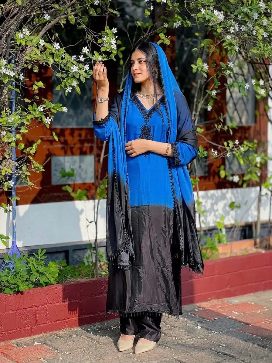 SR 1710 Blue French Crep Silk Salwar Suit Perfect for Wedding, Party, Engagement, Baisakhi, Pongal – . Special Price ₹2149. Delivery 4-6 Working Days | Jump Suits, Salwar suit, Casual Suits, Creative suits, Designer Suits, Palazzo Suits, Party Wear Suits, Patiala Suits, Straight Suits