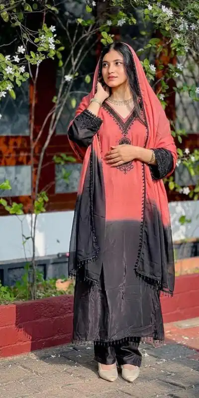 SR 1710 Peach French Crep Silk Salwar Suit Perfect for Wedding, Party, Engagement, Baisakhi, Pongal – . Special Price ₹2149. Delivery 4-6 Working Days | Jump Suits, Salwar suit, Casual Suits, Creative suits, Designer Suits, Palazzo Suits, Party Wear Suits, Patiala Suits, Straight Suits