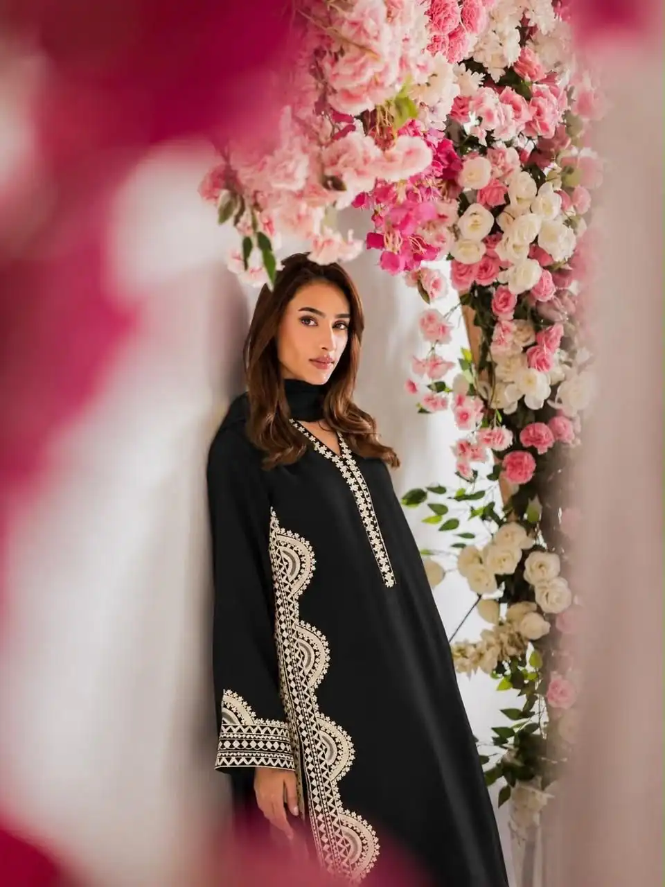 RTC 6060 Black in Biscuit Slab. Thread Embroidery & Embroidery Work Salwar Suit Special Price ₹2399. Delivery 4-6 Working Days. Shop now. | Jump Suits, Salwar suit, Casual Suits, Creative suits, Designer Suits, Palazzo Suits, Party Wear Suits, Patiala Suits, Straight Suits