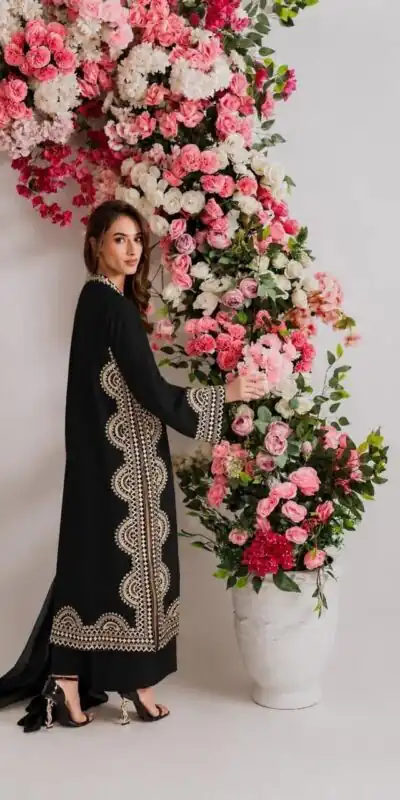RTC 6060 Black in Biscuit Slab. Thread Embroidery & Embroidery Work Salwar Suit Special Price ₹2399. Delivery 4-6 Working Days. Shop now. | Jump Suits, Salwar suit, Casual Suits, Creative suits, Designer Suits, Palazzo Suits, Party Wear Suits, Patiala Suits, Straight Suits