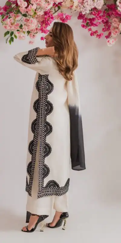 RTC 6060 White in Biscuit Slab. Thread Embroidery & Embroidery Work Salwar Suit Special Price ₹2399. Delivery 4-6 Working Days. Shop now. | Jump Suits, Salwar suit, Casual Suits, Creative suits, Designer Suits, Palazzo Suits, Party Wear Suits, Patiala Suits, Straight Suits