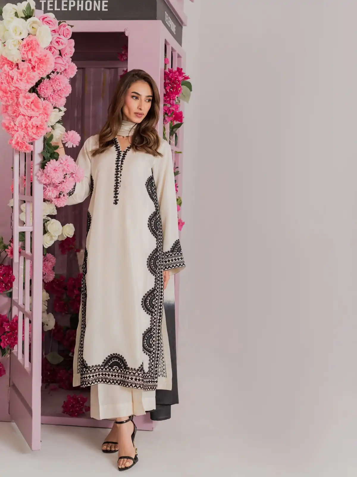 RTC 6060 White in Biscuit Slab. Thread Embroidery & Embroidery Work Salwar Suit Special Price ₹2399. Delivery 4-6 Working Days. Shop now. | Jump Suits, Salwar suit, Casual Suits, Creative suits, Designer Suits, Palazzo Suits, Party Wear Suits, Patiala Suits, Straight Suits