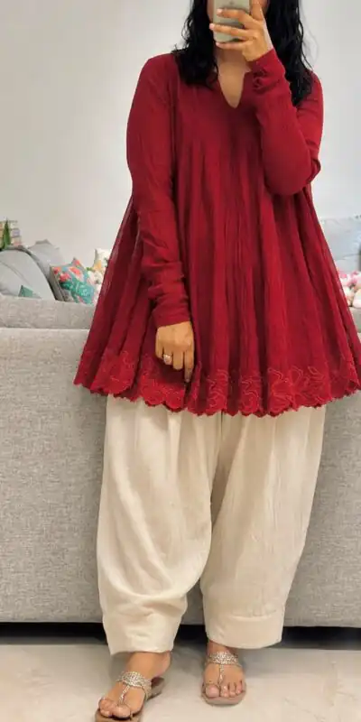 ST 248 Red Mal Chanderi Salwar Suit Perfect for Wedding, Party, Baisakhi, Housewarming, Sangeet – Introductory Price ₹1899. Delivery 4-6 Working D | Jump Suits, Salwar suit, Casual Suits, Creative suits, Designer Suits, Palazzo Suits, Party Wear Suits, Patiala Suits, Straight Suits