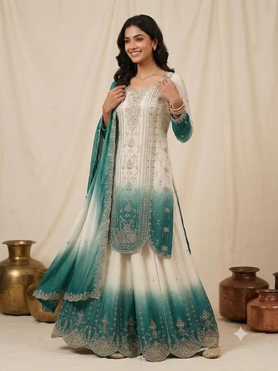 LG 2128 Firozi  in Star Georgette Embroidery Work Salwar Suit . Introductory Price ₹2399. Delivery 4-6 Working Days. Shop now. | Jump Suits, Salwar suit, Casual Suits, Creative suits, Designer Suits, Palazzo Suits, Party Wear Suits, Patiala Suits, Straight Suits