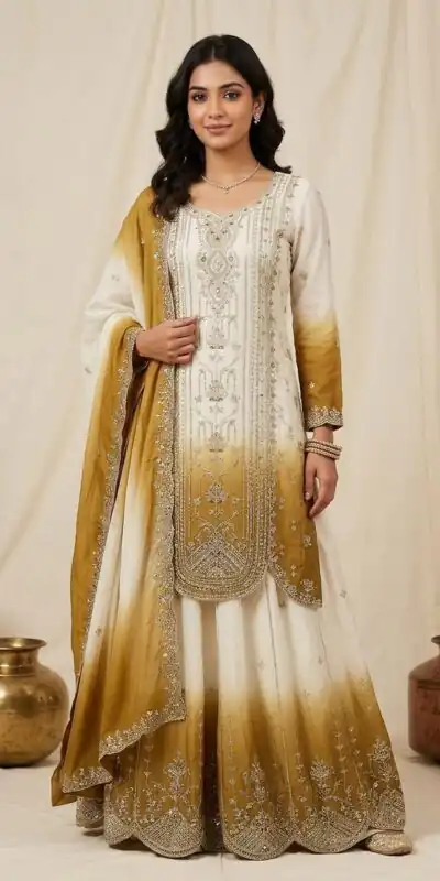 LG 2128 Mustered  in Star Georgette Embroidery Work Salwar Suit . Introductory Price ₹2399. Delivery 4-6 Working Days. Shop now. | Jump Suits, Salwar suit, Casual Suits, Creative suits, Designer Suits, Palazzo Suits, Party Wear Suits, Patiala Suits, Straight Suits