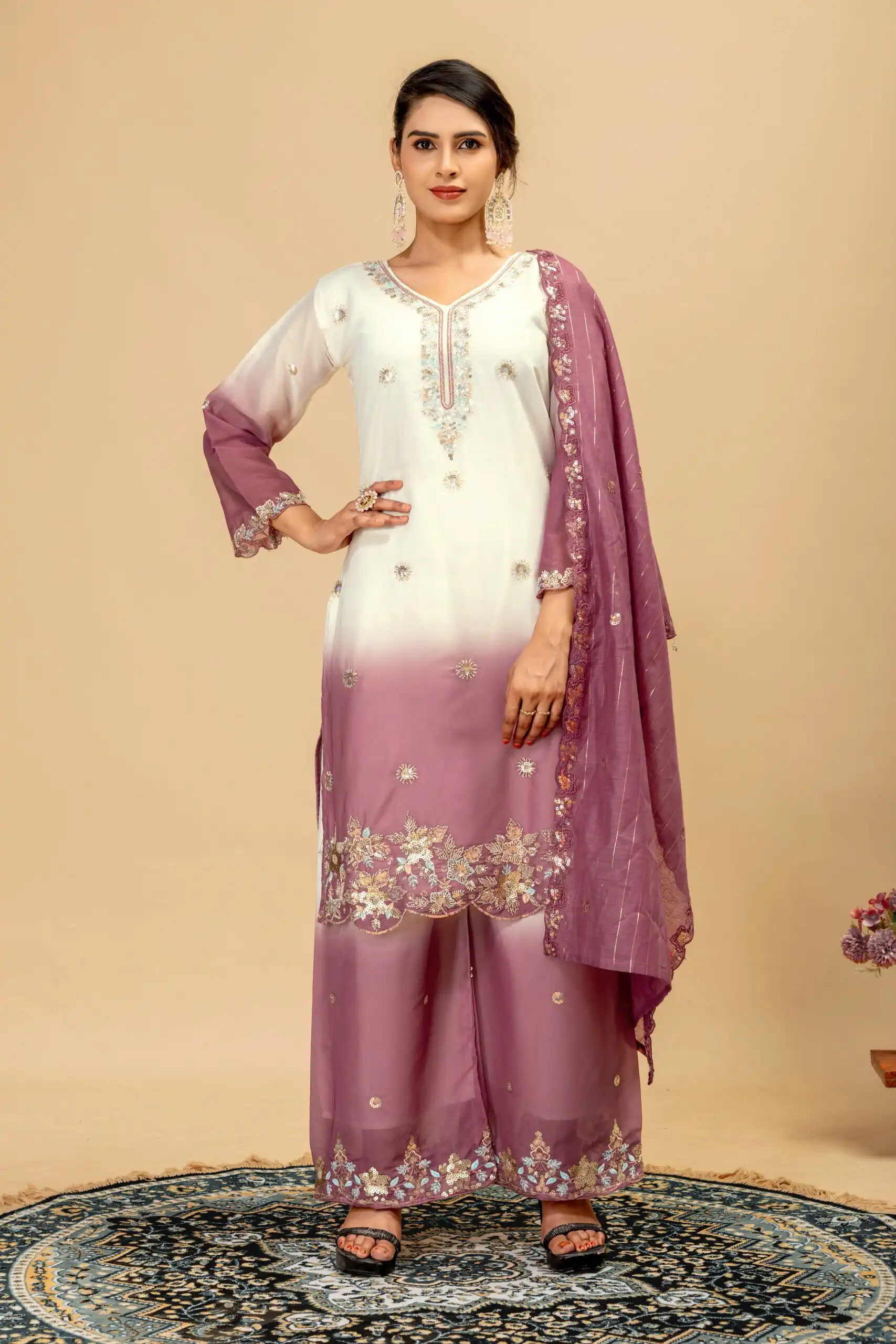 ST 1198 Onion  in Star Georgette Embroidery Work Salwar Suit . Introductory Price ₹2399. Delivery 4-6 Working Days. Shop now. | Jump Suits, Salwar suit, Casual Suits, Creative suits, Designer Suits, Palazzo Suits, Party Wear Suits, Patiala Suits, Straight Suits
