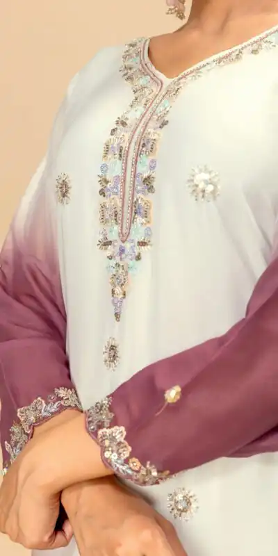 ST 1198 Onion  in Star Georgette Embroidery Work Salwar Suit . Introductory Price ₹2399. Delivery 4-6 Working Days. Shop now. | Jump Suits, Salwar suit, Casual Suits, Creative suits, Designer Suits, Palazzo Suits, Party Wear Suits, Patiala Suits, Straight Suits