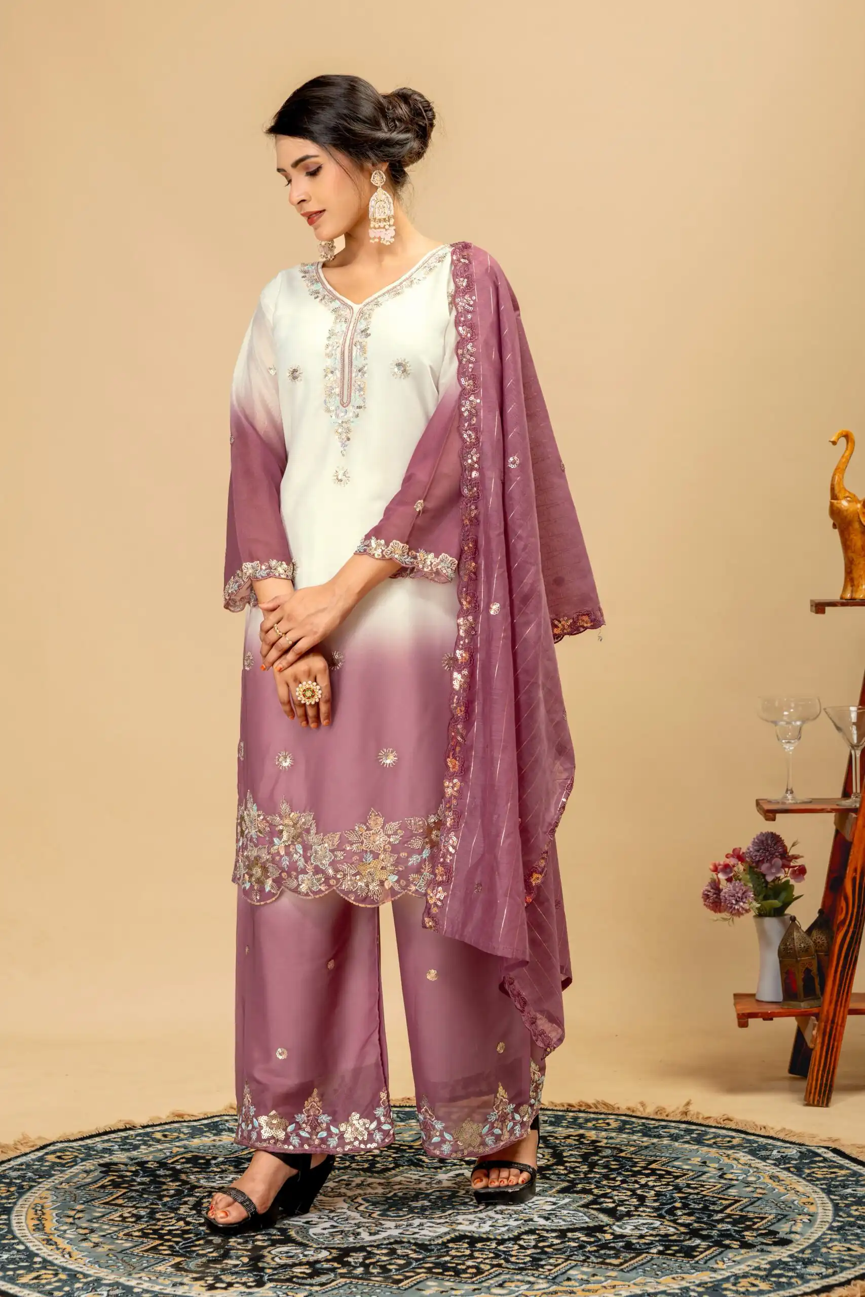 ST 1198 Onion  in Star Georgette Embroidery Work Salwar Suit . Introductory Price ₹2399. Delivery 4-6 Working Days. Shop now. | Jump Suits, Salwar suit, Casual Suits, Creative suits, Designer Suits, Palazzo Suits, Party Wear Suits, Patiala Suits, Straight Suits