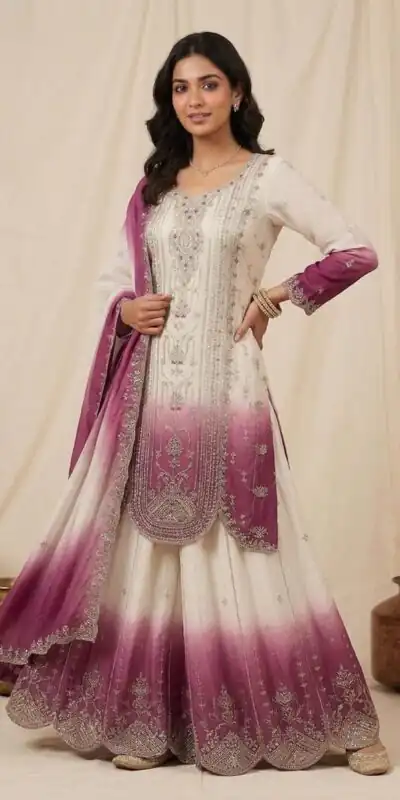 LG 2128 Pink  in Star Georgette Embroidery Work Salwar Suit . Introductory Price ₹2399. Delivery 4-6 Working Days. Shop now. | Jump Suits, Salwar suit, Casual Suits, Creative suits, Designer Suits, Palazzo Suits, Party Wear Suits, Patiala Suits, Straight Suits