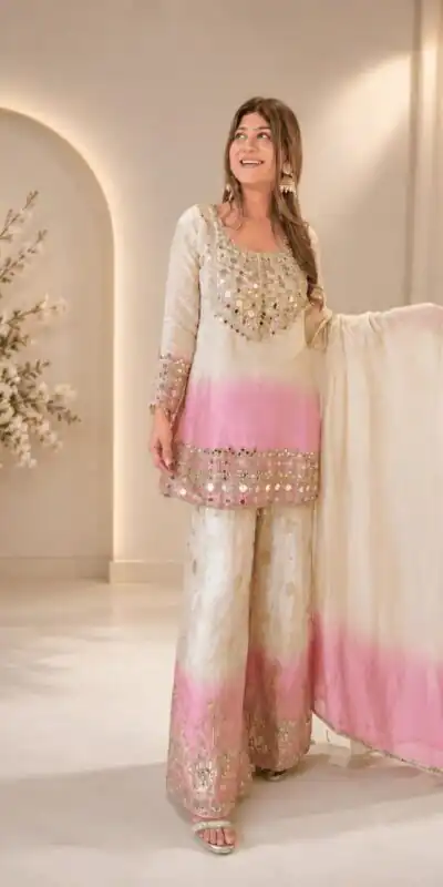 BE 491 Pink in Star Georgette Embroidery Work Salwar Suit . Introductory Price ₹2349. Delivery 4-6 Working Days. Shop now. | Jump Suits, Salwar suit, Casual Suits, Creative suits, Designer Suits, Palazzo Suits, Party Wear Suits, Patiala Suits, Straight Suits
