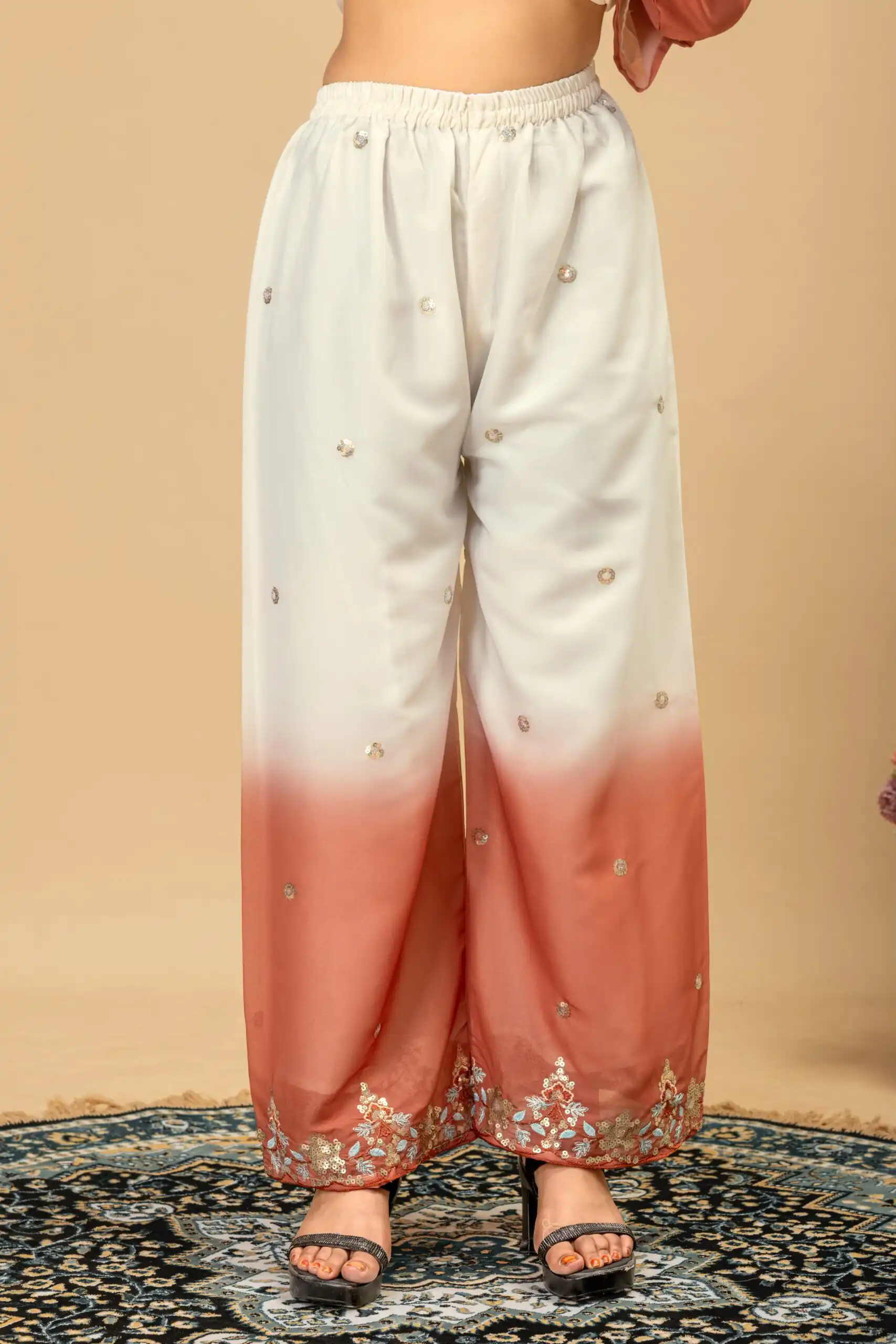 ST 1198 Rust  in Star Georgette Embroidery Work Salwar Suit . Introductory Price ₹2399. Delivery 4-6 Working Days. Shop now. | Jump Suits, Salwar suit, Casual Suits, Creative suits, Designer Suits, Palazzo Suits, Party Wear Suits, Patiala Suits, Straight Suits