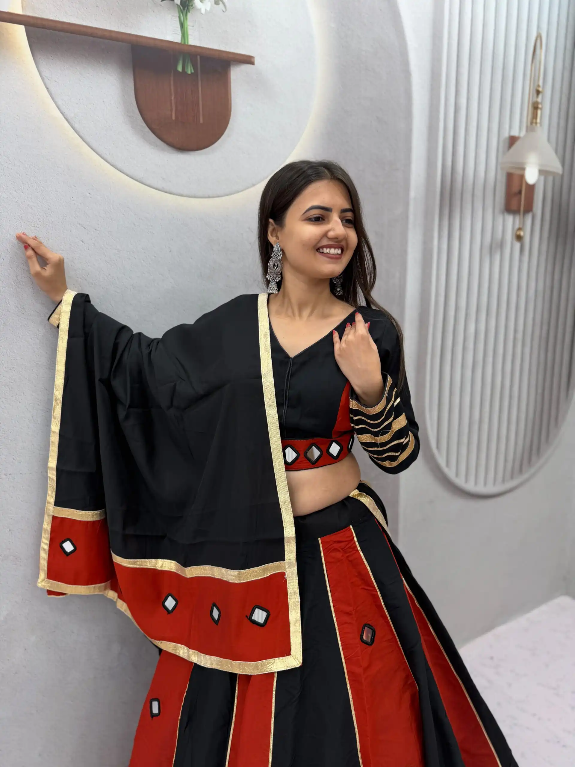 PC 599 Black Roman Silk Lehenga Choli Perfect for Wedding, Party, Eid, Reception, Durga Puja – Available at ₹2899 only. Delivery 4-6 Working Days. Shop now. | Lehenga, Bollywood Lehenga, Creative Lehenga, Designer Lehenga, Embroidered Lehenga, Party Wear Lehenga