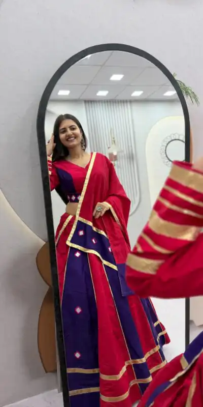 PC 599 Red Roman Silk Lehenga Choli Perfect for Wedding, Party, Eid, Reception, Durga Puja – . Available at ₹2899 only. Delivery 4-6 Working Days. Shop now. | Lehenga, Bollywood Lehenga, Creative Lehenga, Designer Lehenga, Embroidered Lehenga, Party Wear Lehenga