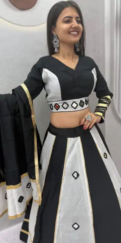 PC 599 White Roman Silk Lehenga Choli Perfect for Wedding, Party, Eid, Reception, Durga Puja Available at ₹2899 only. Delivery 4-6 Working Days. Shop now. | Lehenga, Bollywood Lehenga, Creative Lehenga, Designer Lehenga, Embroidered Lehenga, Party Wear Lehenga