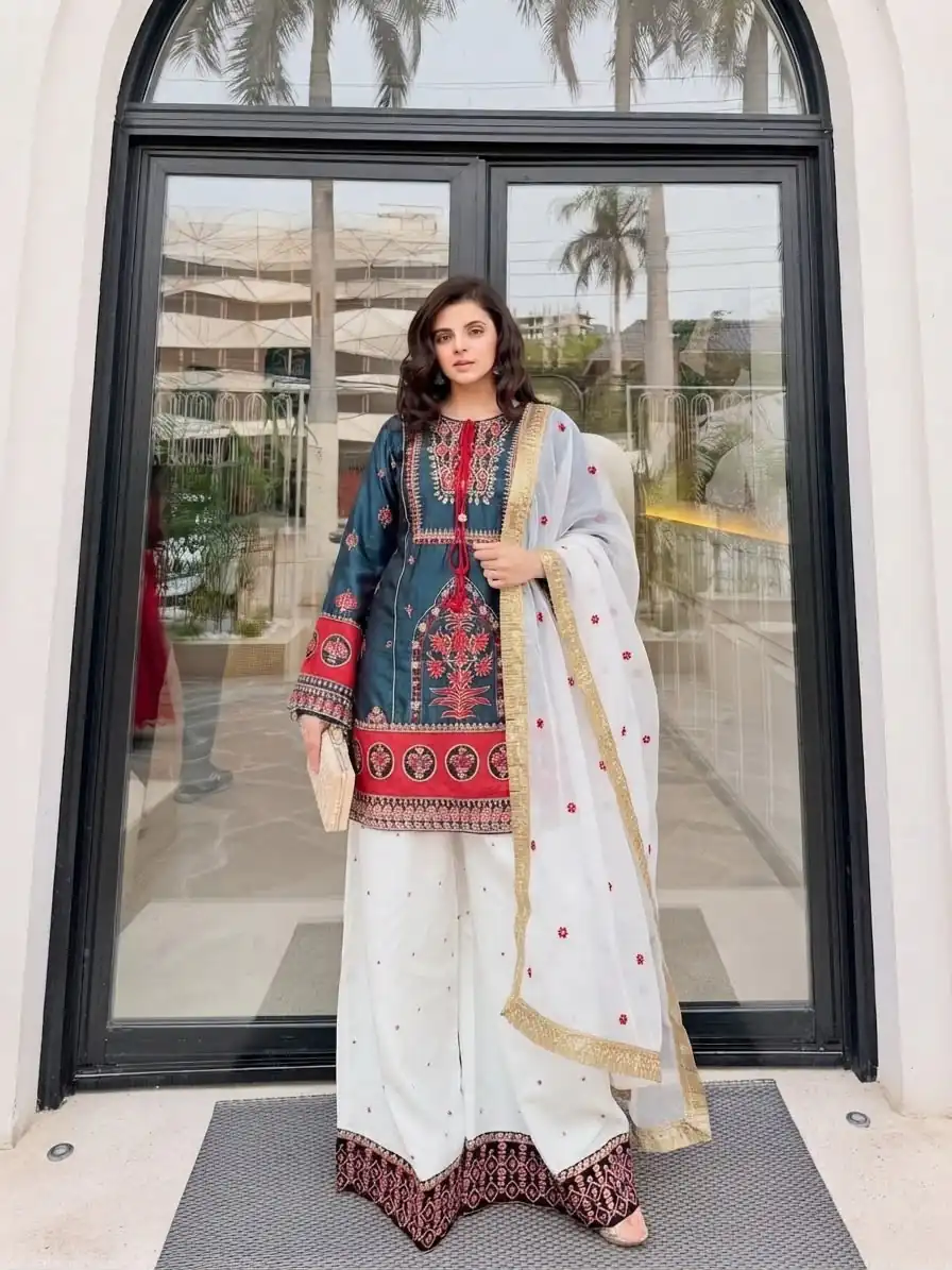 SKF 1731 Blue Color Natural Crep Salwar Suit with Embroidery Work. Wedding, Party, Festive, Best Price ₹2149. Delivery 4-6 Working Days. Shop now. | Jump Suits, Salwar suit, Casual Suits, Creative suits, Designer Suits, Palazzo Suits, Party Wear Suits, Patiala Suits, Straight Suits