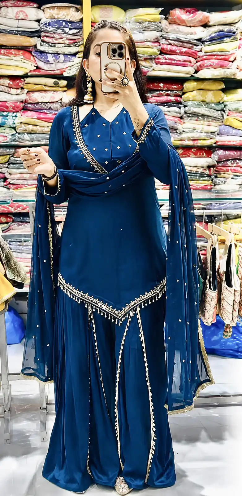 JF 054 Blue Color Roman Silk Salwar Suit with Embroidery Work. Available at ₹2399 only. Delivery 4-6 Working Days. Shop now. | Jump Suits, Salwar suit, Casual Suits, Creative suits, Designer Suits, Palazzo Suits, Party Wear Suits, Patiala Suits, Straight Suits