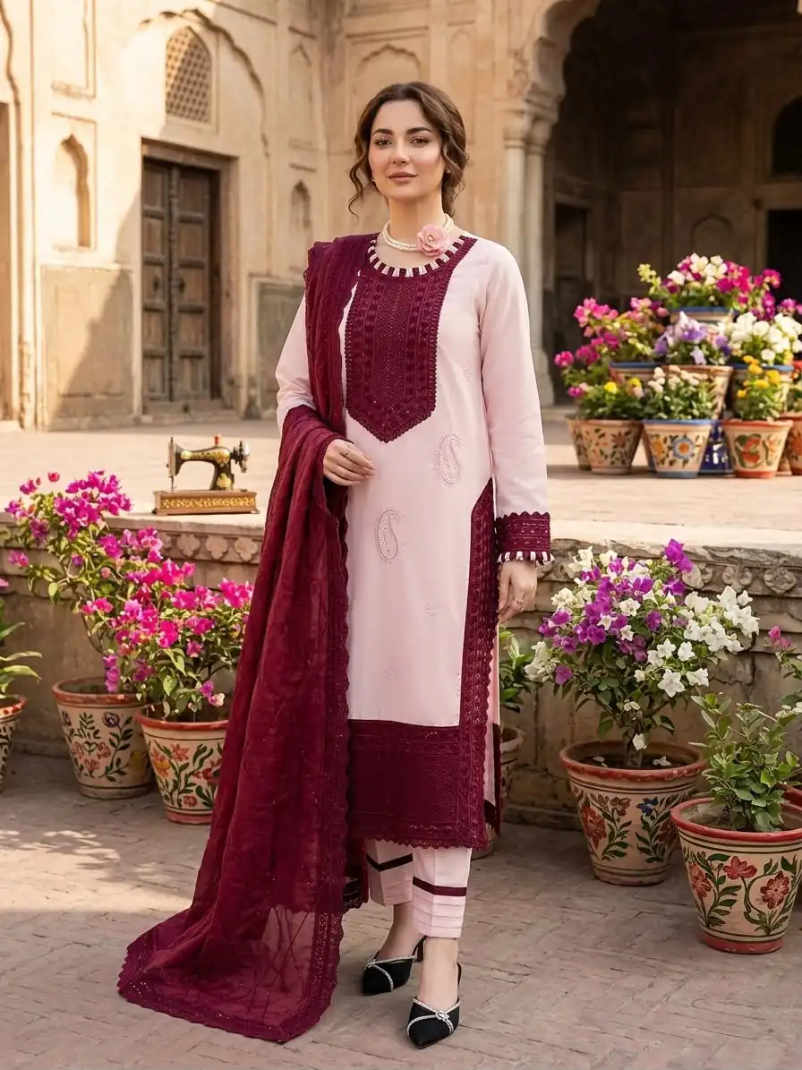 KD 1593 Maroon in Color Natural Crepe Embroidery Work Salwar Suit . Affordable Price ₹2399. Delivery 4-6 Working Days. Shop now. | Jump Suits, Salwar suit, Casual Suits, Creative suits, Designer Suits, Palazzo Suits, Party Wear Suits, Patiala Suits, Straight Suits