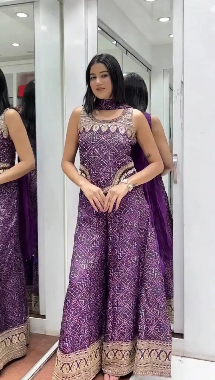 ST 228 Purple Colour Digital Print Salwar Suit in Black Faux Georgette. Now at just ₹2099. Delivery 4-6 Working Days. Shop now. | Jump Suits, Salwar suit, Casual Suits, Creative suits, Designer Suits, Palazzo Suits, Party Wear Suits, Patiala Suits, Straight Suits