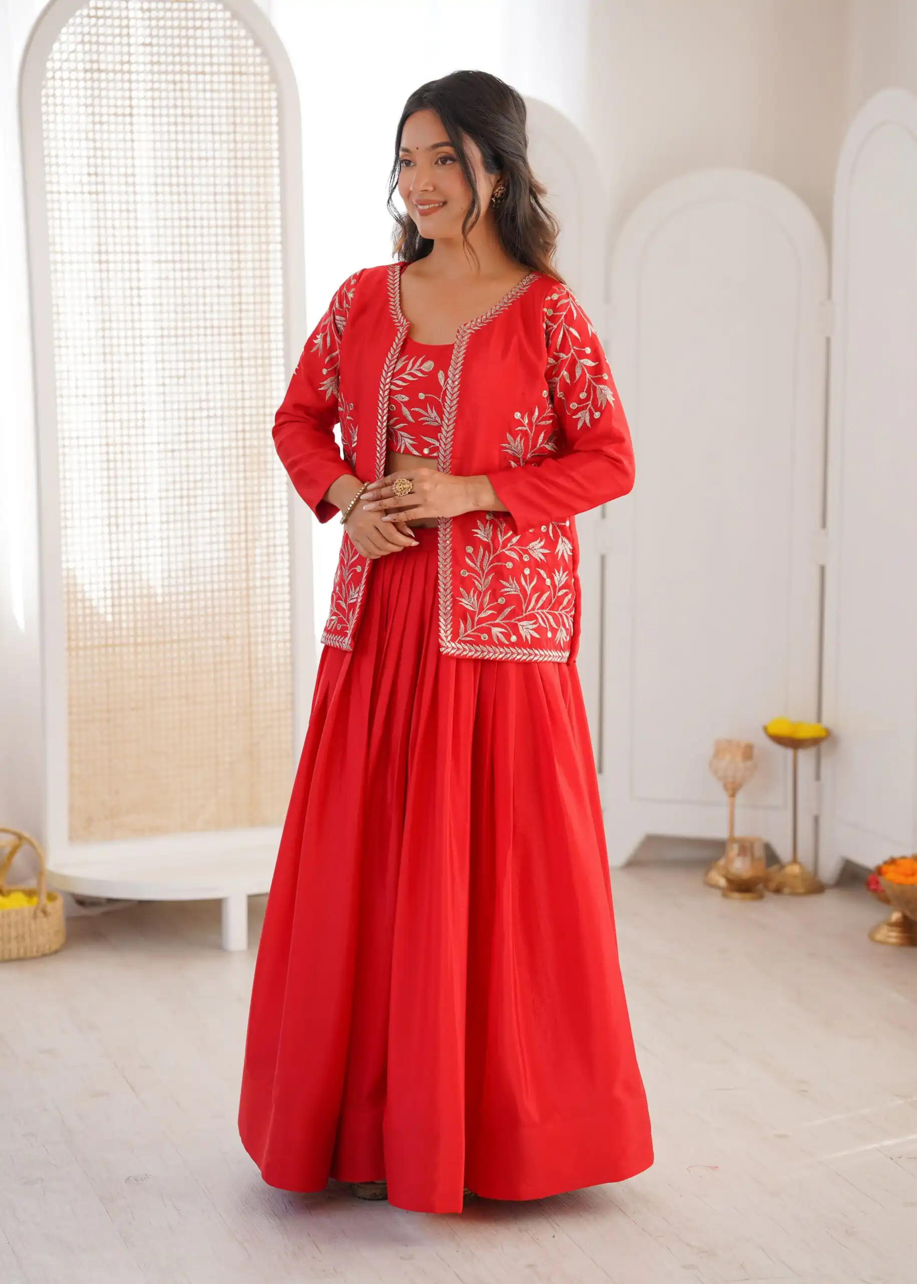 SP 67 Red Shiny Chinon Silk Sequence Work Lehenga Choli Perfect for Wedding, Party, Ganesh Chaturthi, Baby Shower, Makar Affordable Price ₹2199. /- | Lehenga, Bollywood Lehenga, Creative Lehenga, Designer Lehenga, Embroidered Lehenga, Party Wear Lehenga