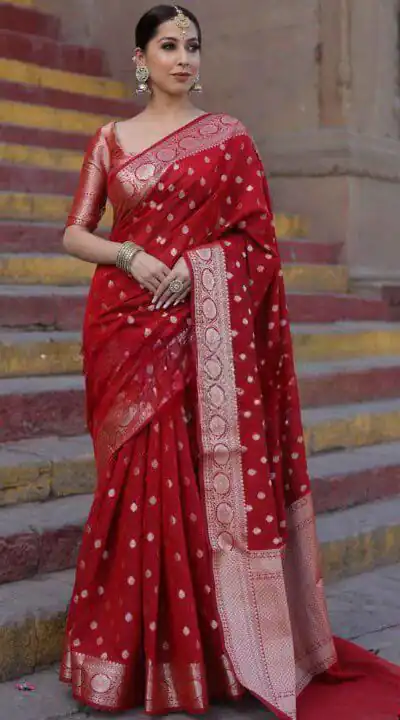 KP 7000 Red Soft Lichi Silk Cloth Saree Perfect for Wedding, Party, Family Gatherings, Sangeet, Ethnic Day – . Festive Deal ₹1549. Delivery 4-6 Working | Sarees, Bollywood Sarees, Creative Sarees, Designer Sarees, Embroidered Sarees, Ethnic Saree, Modern Digital sarees, Party Wear Sarees