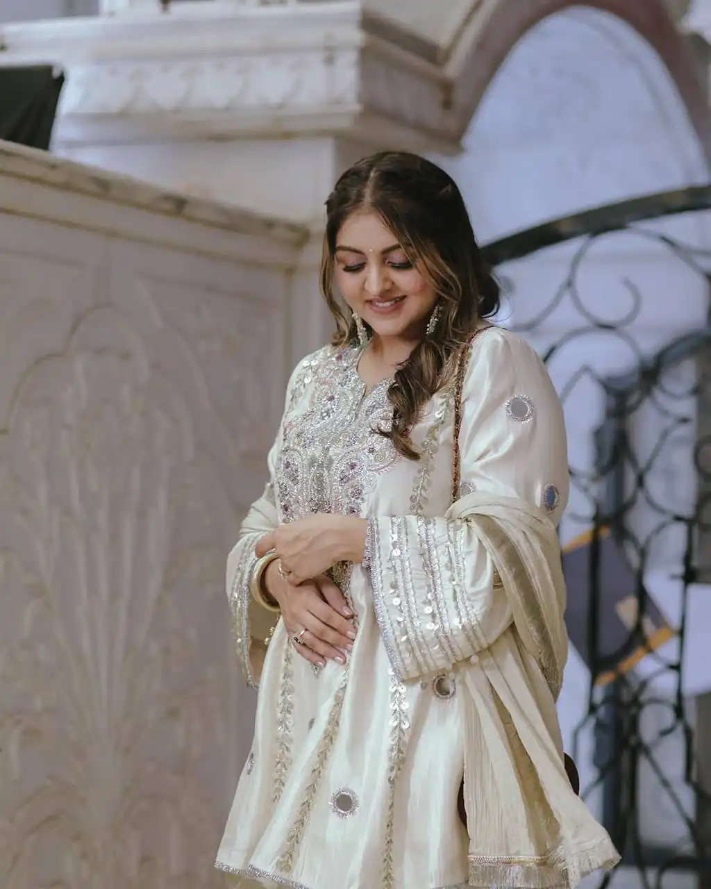 DB 003 White in Color Natural Crepe Embroidery Work Salwar Suit . Affordable Price ₹2299. Delivery 4-6 Working Days. Shop now. | Jump Suits, Salwar suit, Casual Suits, Creative suits, Designer Suits, Palazzo Suits, Party Wear Suits, Patiala Suits, Straight Suits
