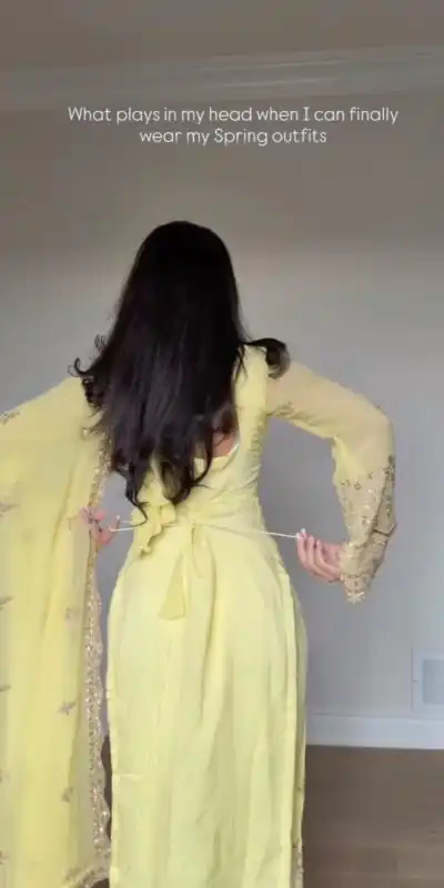ST 1146 Lemon Yellow in Faux Georgette Embroidery Work Salwar Suit . Available at ₹2099 only. Delivery 4-6 Working Days. Shop now. | Jump Suits, Salwar suit, Casual Suits, Creative suits, Designer Suits, Palazzo Suits, Party Wear Suits, Patiala Suits, Straight Suits