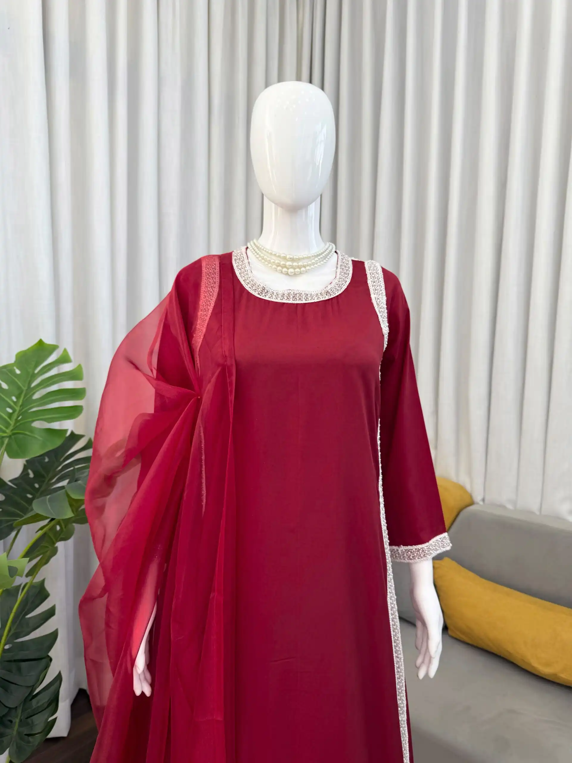 RTC 5999 Maroon in Color Natural Crepe Embroidery Work Salwar Suit . Affordable Price ₹1899. Delivery 4-6 Working Days. Shop now. | Jump Suits, Salwar suit, Casual Suits, Creative suits, Designer Suits, Palazzo Suits, Party Wear Suits, Patiala Suits, Straight Suits