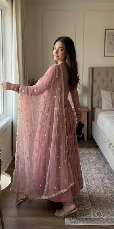 SRK 5313 Onion in Faux Georgette Embroidery Work Salwar Suit . Available at ₹2299 only. Delivery 4-6 Working Days. Shop now. | Jump Suits, Salwar suit, Casual Suits, Creative suits, Designer Suits, Palazzo Suits, Party Wear Suits, Patiala Suits, Straight Suits