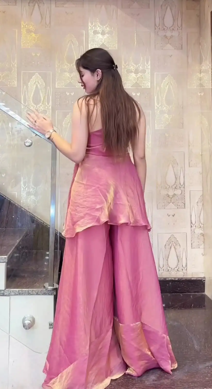 NF 1273 Peach Fendy Silk Salwar Suitwith Embroidery Work & Lace Work. Now at just ₹2449. Delivery 4-6 Working Days. Shop now. | Jump Suits, Salwar suit, Casual Suits, Creative suits, Designer Suits, Palazzo Suits, Party Wear Suits, Patiala Suits, Straight Suits