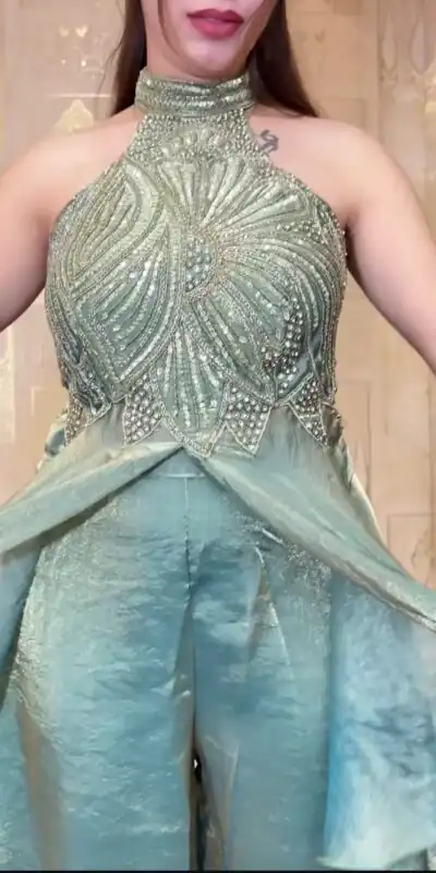 NF 1273 Teal Fendy Silk Salwar Suitwith Embroidery Work & Lace Work. Now at just ₹2449. Delivery 4-6 Working Days. Shop now. | Jump Suits, Salwar suit, Casual Suits, Creative suits, Designer Suits, Palazzo Suits, Party Wear Suits, Patiala Suits, Straight Suits