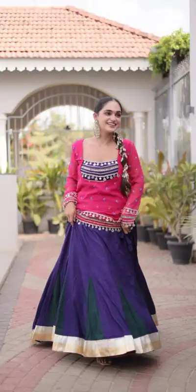 KA 5076 Pink Color Rayon Embroidery Work & Cowrie Work Lehenga Choli . Grab it for ₹2749. Delivery 4-6 Working Days. Shop now. | Lehenga, Bollywood Lehenga, Creative Lehenga, Designer Lehenga, Embroidered Lehenga, Party Wear Lehenga