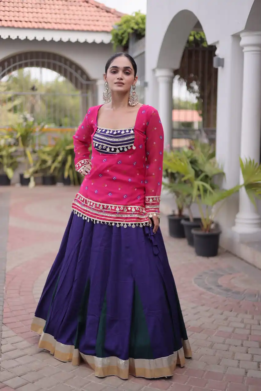 KA 5076 Pink Color Rayon Embroidery Work & Cowrie Work Lehenga Choli . Grab it for ₹2749. Delivery 4-6 Working Days. Shop now. | Lehenga, Bollywood Lehenga, Creative Lehenga, Designer Lehenga, Embroidered Lehenga, Party Wear Lehenga