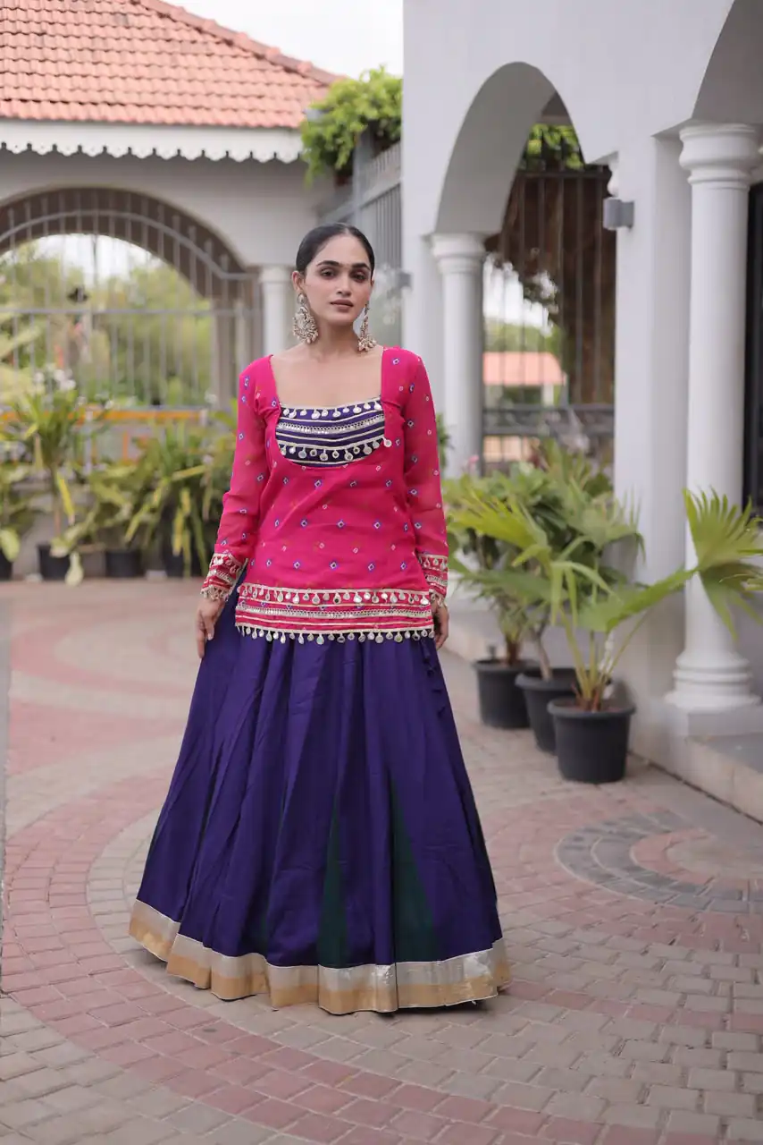 KA 5076 Pink Color Rayon Embroidery Work & Cowrie Work Lehenga Choli . Grab it for ₹2749. Delivery 4-6 Working Days. Shop now. | Lehenga, Bollywood Lehenga, Creative Lehenga, Designer Lehenga, Embroidered Lehenga, Party Wear Lehenga