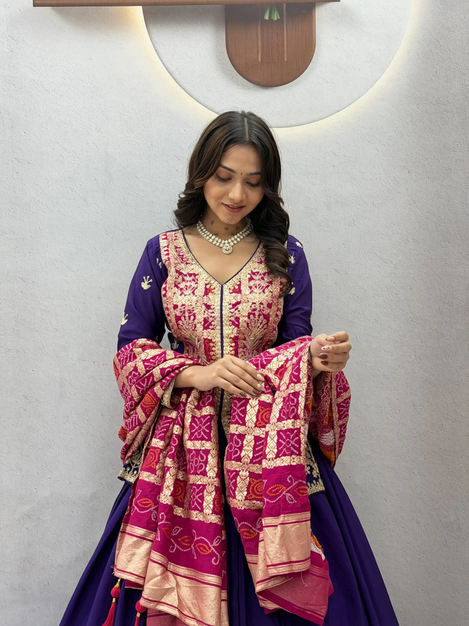 Ram 190 Purple Chinon silk Lehenga Choli with Sequins Work & Embroidery Work. Now at just ₹2749. Delivery 4-6 Working Days. Shop now. | Lehenga, Bollywood Lehenga, Creative Lehenga, Designer Lehenga, Embroidered Lehenga, Party Wear Lehenga