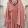 LG 2145 Peach Mul Chanderi Salwar Suit with Embroidery Work & Sequins Work. Festive Deal ₹2799. Delivery 4-6 Working Days. Shop nowp | Jump Suits, Salwar suit, Casual Suits, Creative suits, Designer Suits, Palazzo Suits, Party Wear Suits, Patiala Suits, Straight Suits