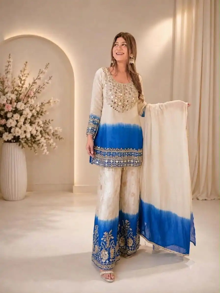BE 491 Blue in Star Georgette Embroidery Work Salwar Suit . Introductory Price ₹2349. Delivery 4-6 Working Days. Shop now. | Jump Suits, Salwar suit, Casual Suits, Creative suits, Designer Suits, Palazzo Suits, Party Wear Suits, Patiala Suits, Straight Suits
