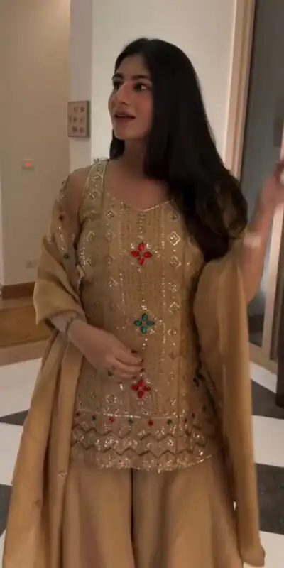 VLM 352 Chiku Color Chinon Silk Embroidery Work Salwar Suit . Get it for ₹2399. Delivery 4-6 Working Days. Online Shop now. | Jump Suits, Salwar suit, Casual Suits, Creative suits, Designer Suits, Palazzo Suits, Party Wear Suits, Patiala Suits, Straight Suits