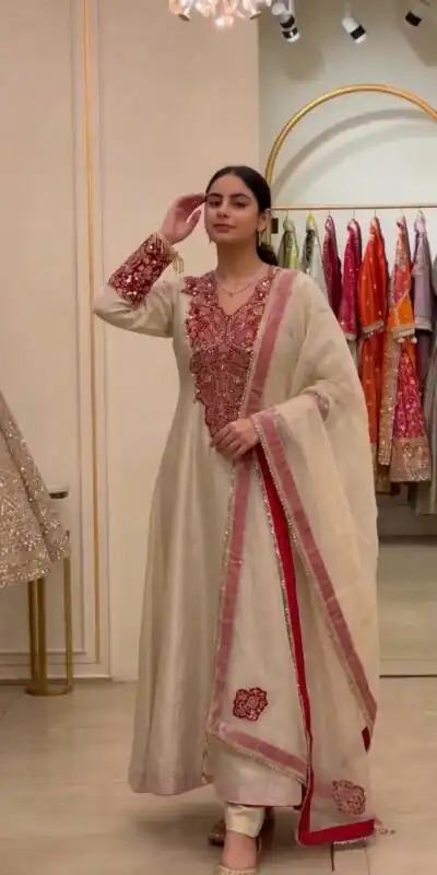 KF 1734 Pink Soft Organza Salwar Suit with Embroidery Work & Cut Work. Available at ₹2249 only. Delivery 4-6 Working Days. Shop now. | Jump Suits, Salwar suit, Casual Suits, Creative suits, Designer Suits, Palazzo Suits, Party Wear Suits, Patiala Suits, Straight Suits